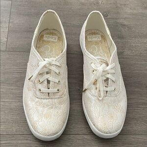 Keds x Papel Rifle Champion Jacquard Colette women’s sneakers size 9.5